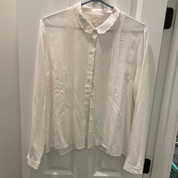 Sezane Nala silk blouse - Picture 2 of 5